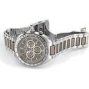 Roamer Power Chrono Men's Battery Watch – 44 mm Grey Dial, Stainless Steel Bracelet, Swiss Quartz Movement