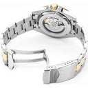 Roamer Premier Men's Automatic Dive Watch – 42 mm Black Dial, Two-Tone Stainless Steel Bracelet, Swiss Automatic Movement