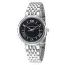 Carl F. Bucherer Adamavi Women's 28mm Watch 00.10315.08.35.21 – Swiss Made, Quartz Movement, Black Dial, Stainless Steel Design, 30M Water Resistance