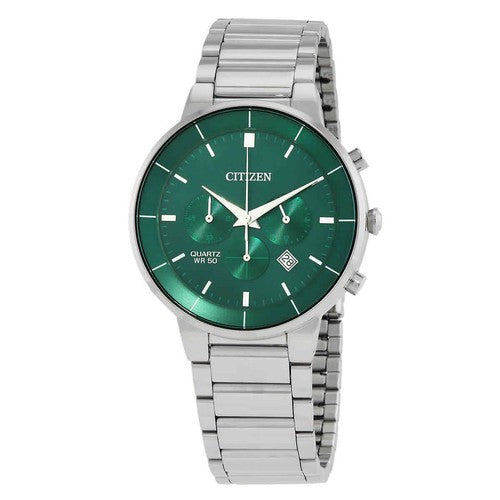 Citizen 43mm Quartz Green Dial Men's Watch AN8220-52X