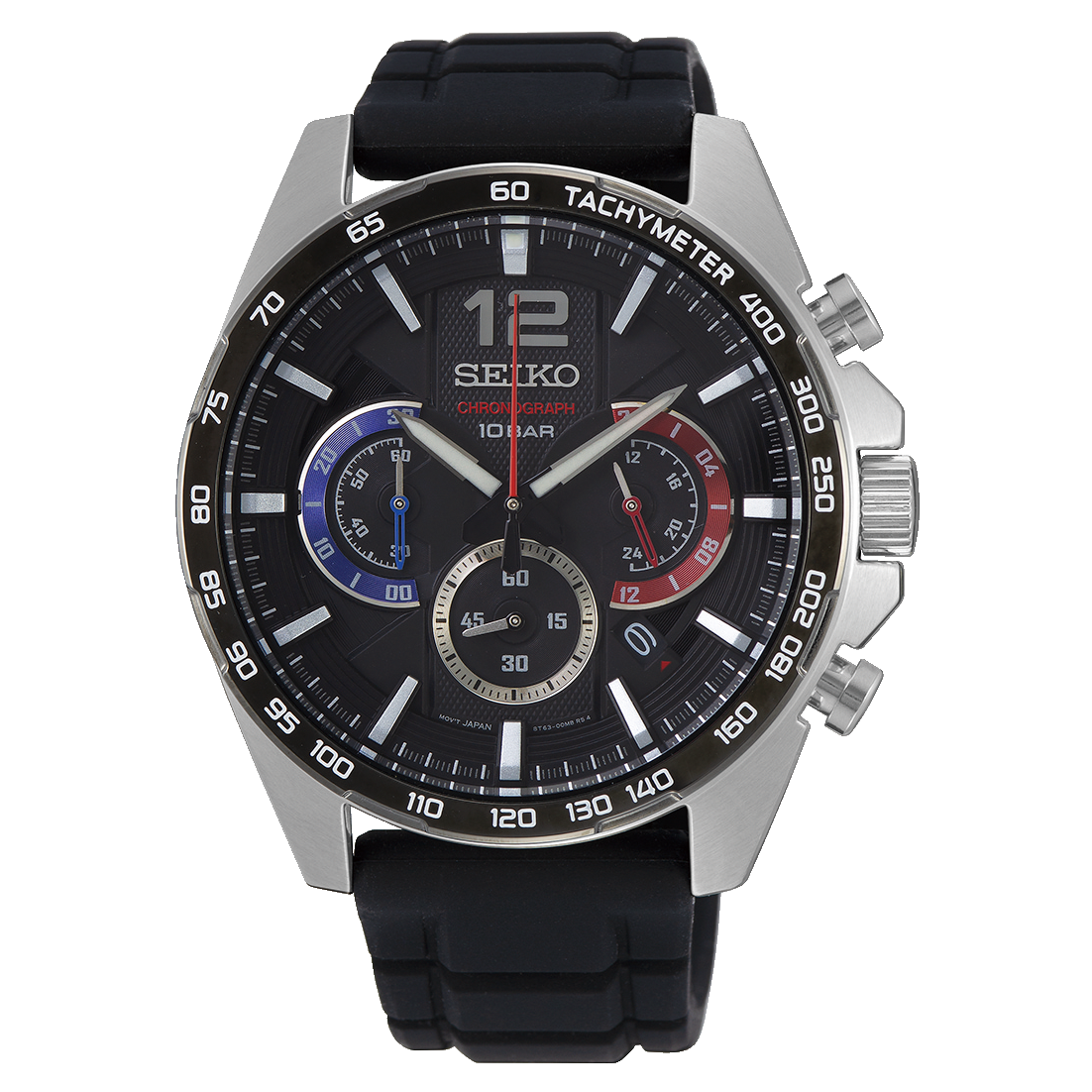 Seiko Chronograph SSB347P1 front view