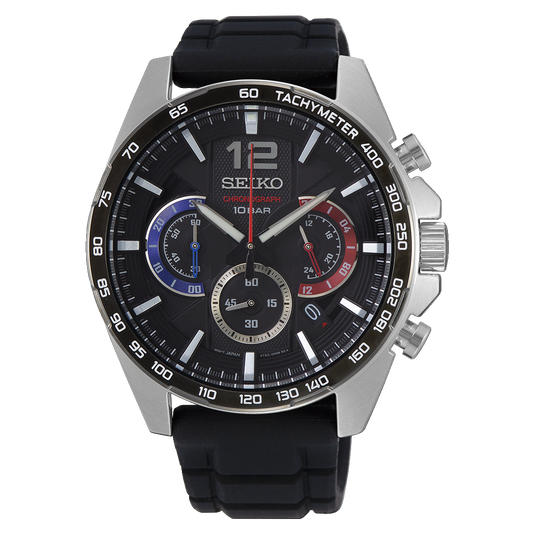 Seiko Chronograph SSB347P1 front view