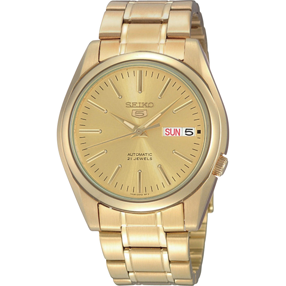 Seiko 5 Men’s Automatic Gold Plated SNKL48K1
