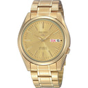 Seiko 5 Men’s Automatic Gold Plated Watch