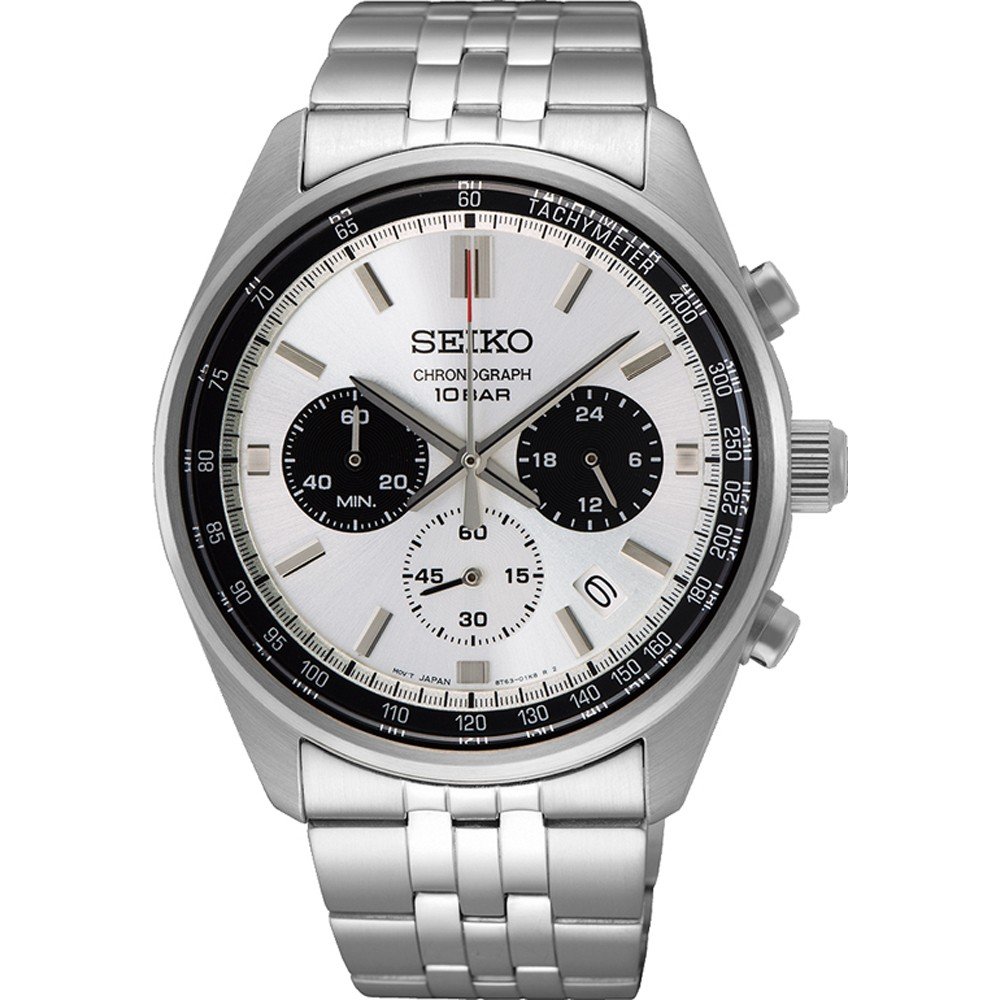 Seiko Chronograph Men's 42 mm Quartz Watch