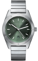 Sternglas MARUS 42mm Automatic Dive Watch S02-MA09-ME03, Green-Silver Dial, Sapphire Crystal, Stainless Steel Strap, 20 ATM Water Resistant