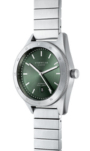 Sternglas MARUS 42mm Automatic Dive Watch S02-MA09-ME03, Green-Silver Dial, Sapphire Crystal, Stainless Steel Strap, 20 ATM Water Resistant