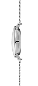 Sternglas Sinja 32mm Quartz Watch S01-SJ10-MI01, Silver Dial, Sapphire Crystal, Silver Milanese Strap, 5 ATM Water Resistant
