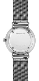 Sternglas Sinja 32mm Quartz Watch S01-SJ10-MI01, Silver Dial, Sapphire Crystal, Silver Milanese Strap, 5 ATM Water Resistant