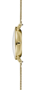 Sternglas Sinja 32mm Quartz Watch S01-SJ12-MI07, Gold Dial, Sapphire Crystal, Gold Milanese Strap, 5 ATM Water Resistant