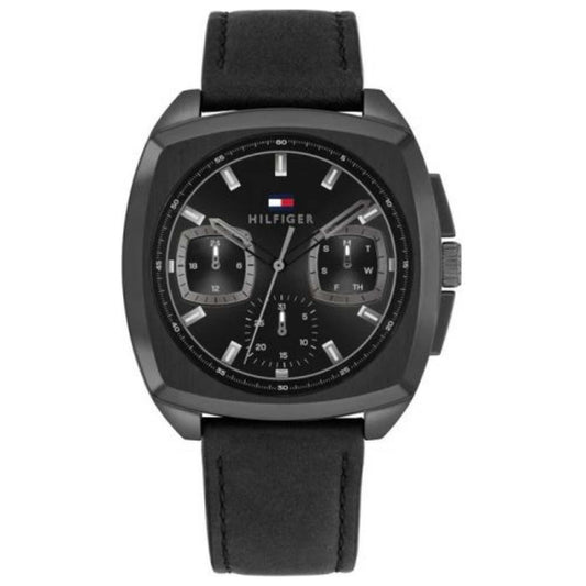 Tommy Hilfiger Apollo 1710556 black watch front view