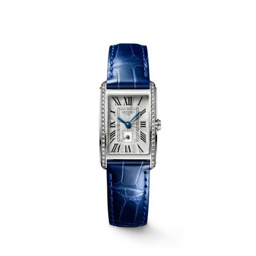 Longines Dolce Vita Quartz Diamond Silver Dial Ladies Watch L5.255.0.71.7