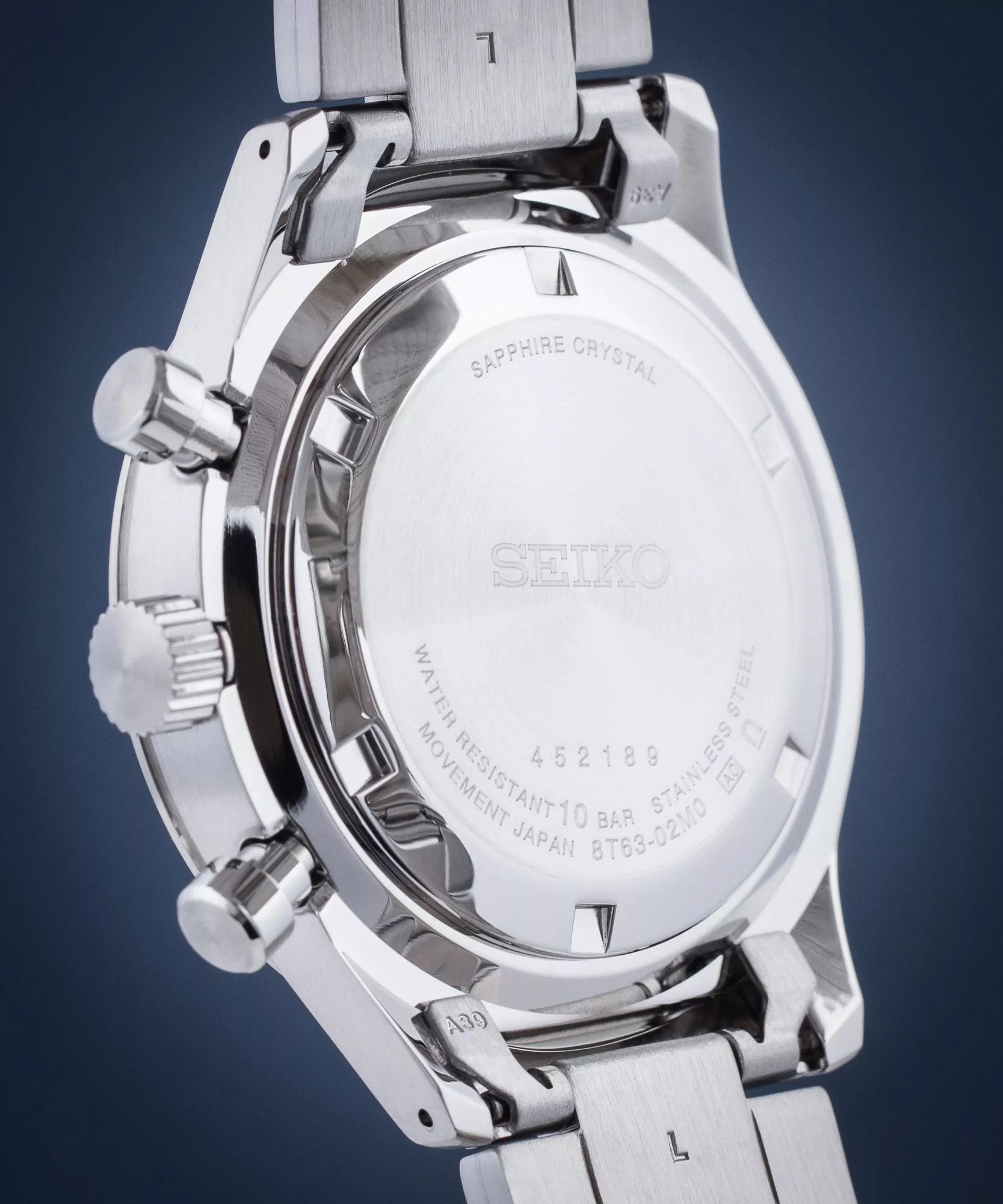 Seiko Chronograph Men's 43 mm Quartz Watch