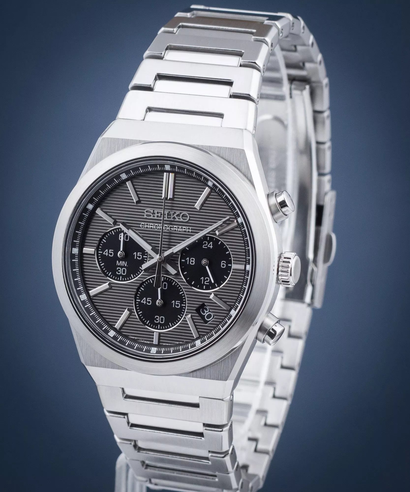 Seiko Chronograph Men's 40 mm Quartz Watch