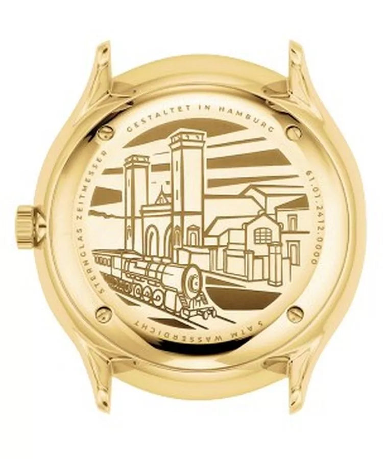 Sternglas Berlin Metro Piano Men's 38 mm Quartz Watch