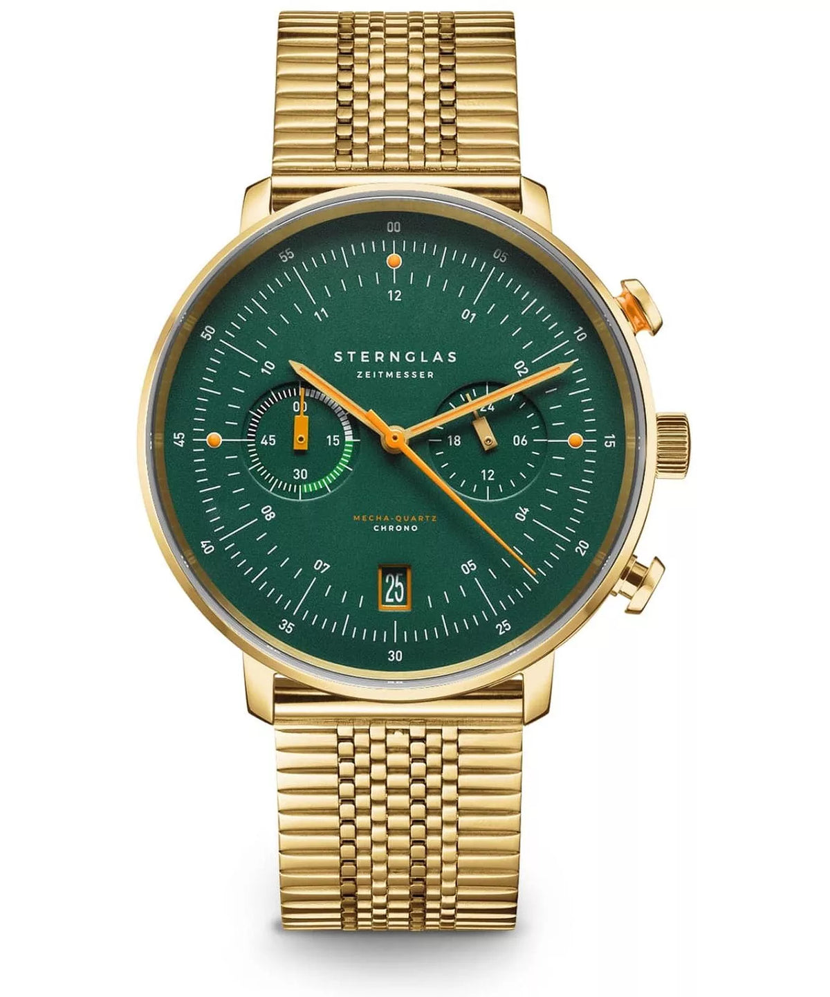Sternglas Hamburg Ed Vintage Men's 42 mm Quartz Watch