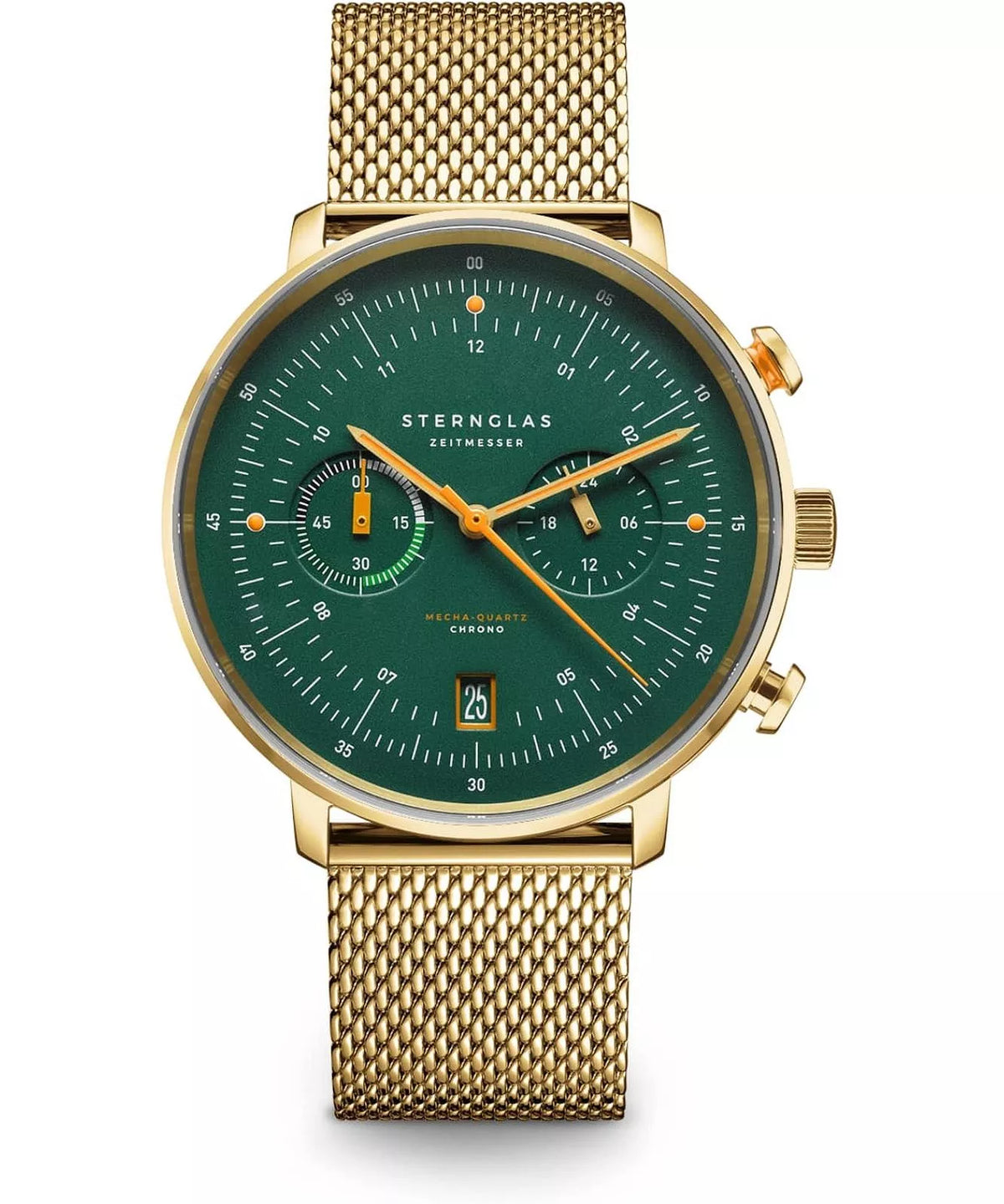 Sternglas Hamburg Ed Vintage Men's 42 mm Quartz Watch