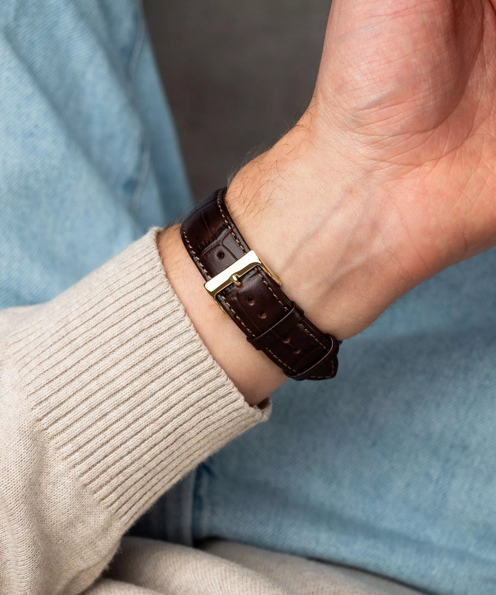 Sternglas Hamburg Men's 42 mm Quartz Watch