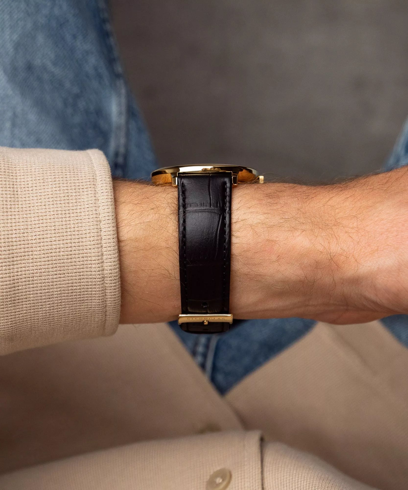 Sternglas Hamburg Men's 42 mm Quartz Watch