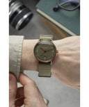 Sternglas Naos Automatik 38mm – Dark Green Bronze S02-NA35-FI05