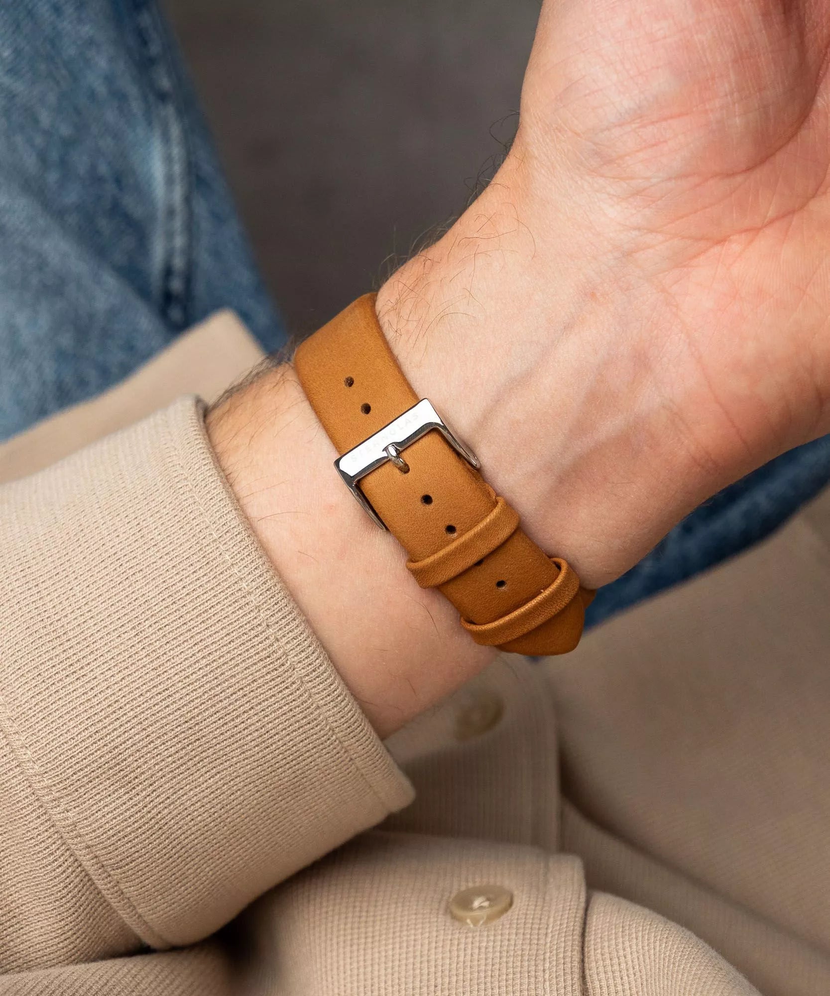 Sternglas Naos Men's 38 mm Automatic Watch