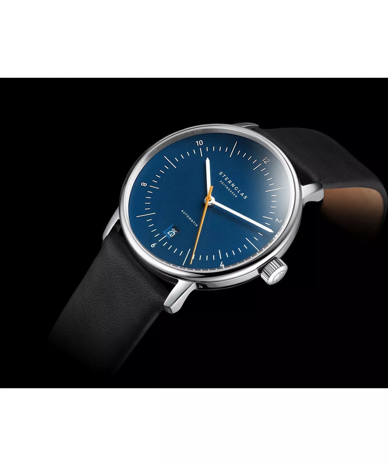 Sternglas Naos Men's 38 mm Automatic Watch