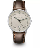 Sternglas Naos Big Date Alabaster 38mm TMI VJ76 Quartz Men’s Watch