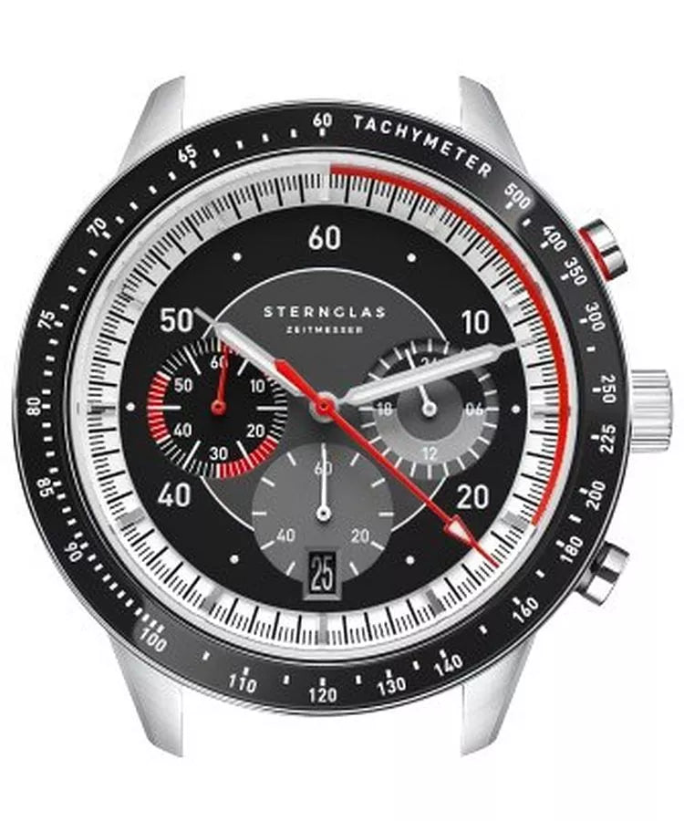 Sternglas Tachymeter 2.0 – Black / Field Nylon – S01-TM03-FI09