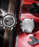 Sternglas Tachymeter 2.0 – Black / Modena Leather – S01-TM03-MO23