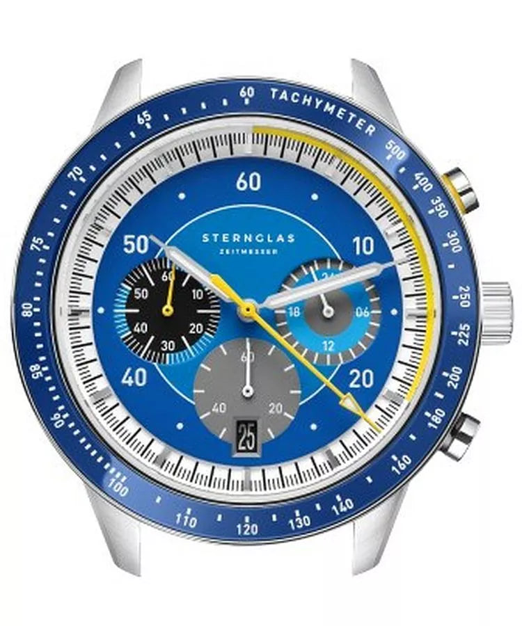 Sternglas Tachymeter 2.0 Dark Blue Silver – S01-TM06-KA05