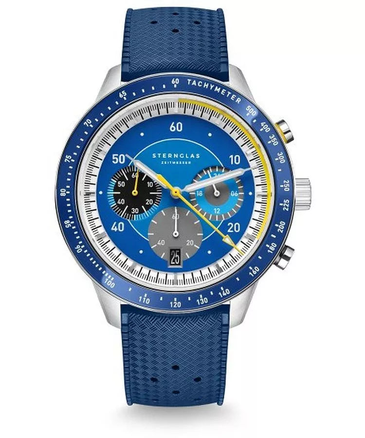 Sternglas Tachymeter 2.0 Dark Blue Silver – S01-TM06-KA05