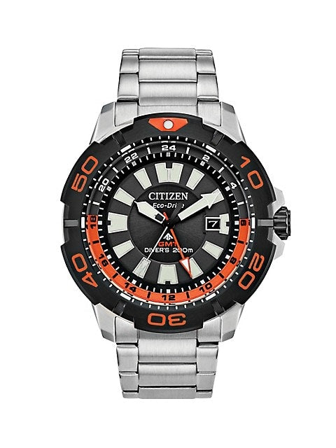 Citizen Eco-Drive Promaster GMT Diver Watch -BJ7129-56E
