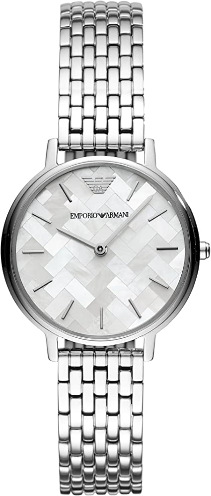 EMPORIO ARMANI Mother of Pearl Dial Ladies Watch AR11112