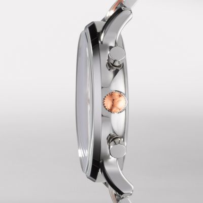 Emporio Armani Men's Chronograph Two-Tone Steel Watch AR0399