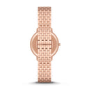 Emporio Armani AR11006 – Kappa Quartz Ladies Watch, 32 mm Rose Gold, Mother of Pearl Dial, 5 ATM Water Resistance