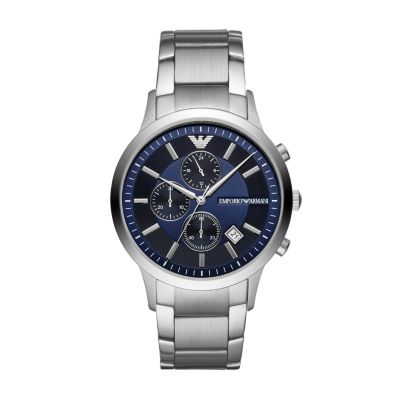 Emporio Armani Men's Chronograph Steel Watch AR11164