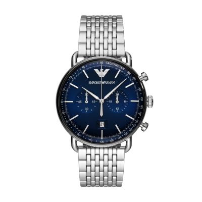 Emporio Armani Men's Chronograph Stainless Steel Watch AR11238