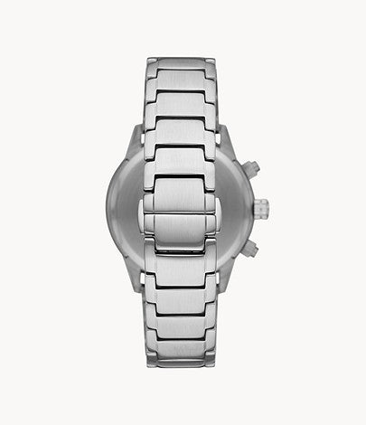 Emporio Armani Men's AR11306 43mm Stainless Steel Chronograph Watch with Blue Dial