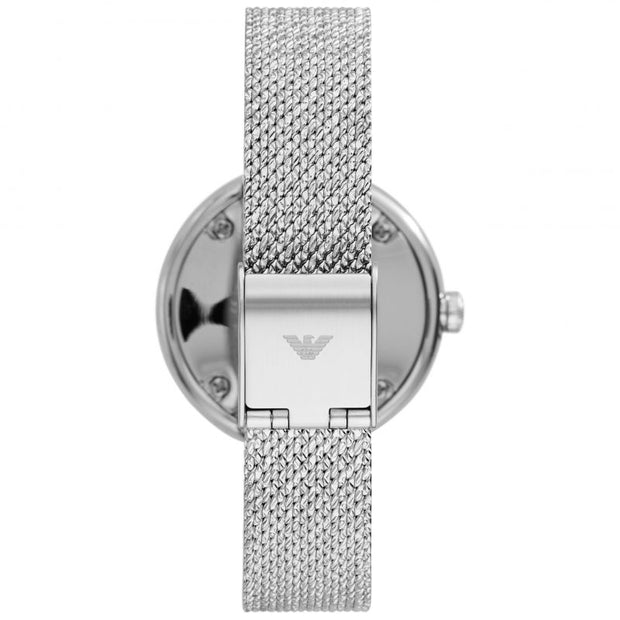 Emporio Armani Two-Hand Stainless Steel Watch-AR11380