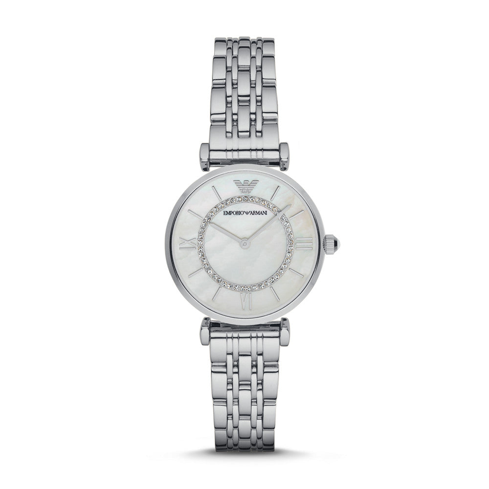 Emporio Armani Classic Mother of Pearl Dial Ladies Watch -AR1908
