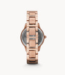 Fossil ES3020 Jesse Rose-Tone Stainless Steel Watch