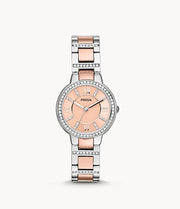 Fossil Ladies Two-Tone Stainless Steel Watch ES3405