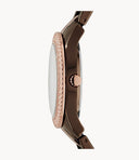 Fossil Ladies Stella Multifunction Two-Tone Stainless Steel Watch ES4079