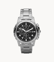 Fossil Men's Dean Chronograph Stainless Steel Watch FS4542