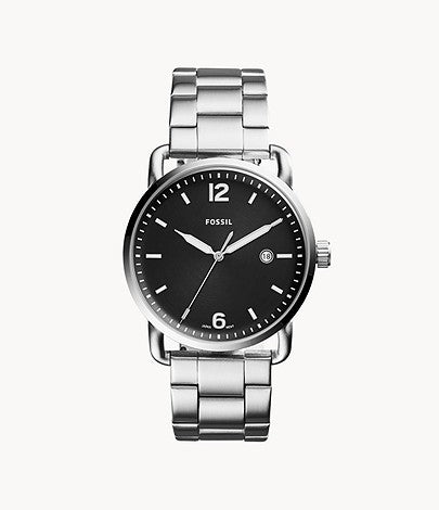 Fossil FS5391 The Commuter Three-Date Stainless Steel WatchHand