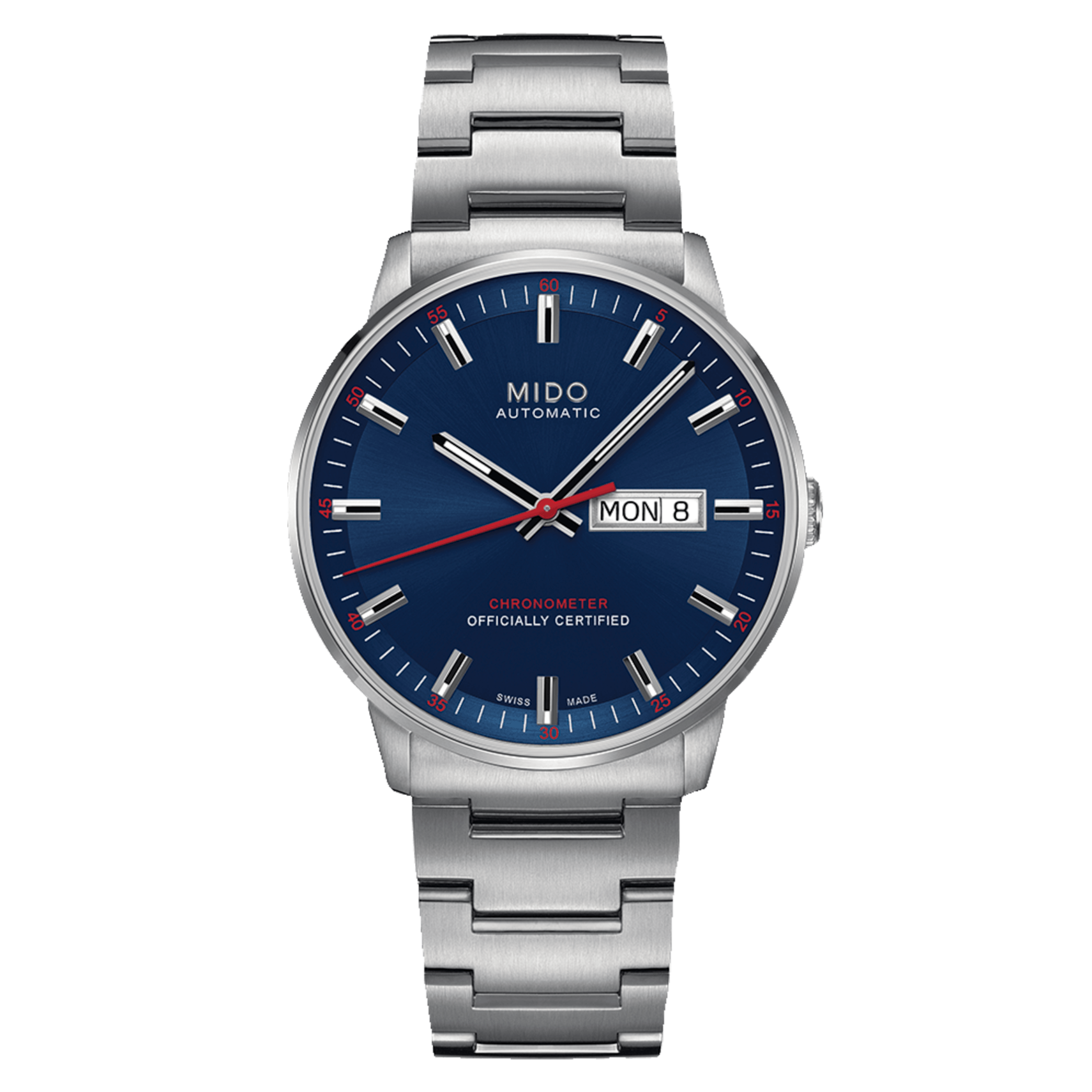 Mido Commander II Automatic Blue Dial Men's Watch