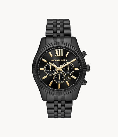Michael Kors Men's Lexington Black IP Watch MK8603
