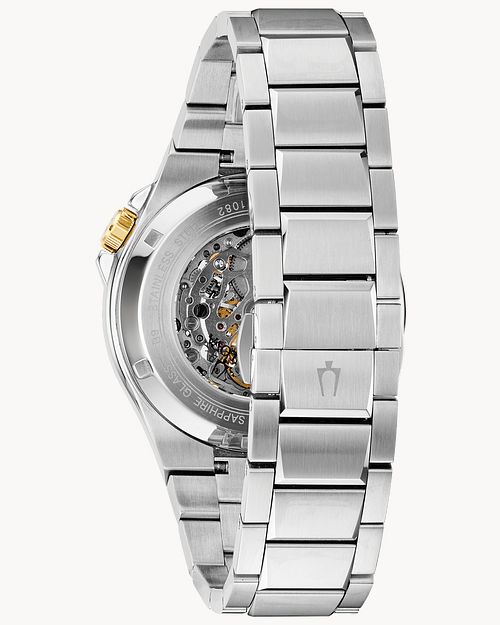 Bulova Maquina Automatic Black-Skeleton Dial Automatic Men's Watch-98A224