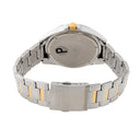 Seiko Quartz Two-Tone Silver Dial Men’s Watch SUR211P1 – Japanese Made 42mm Stainless Steel Watch, Hardlex Crystal, Date Display, 100M Water Resistance