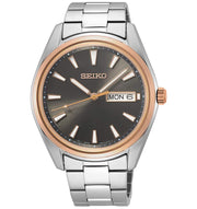SEIKO Neo Classic Quartz Black Dial Men's Watch -SUR344P1